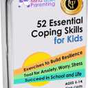 Mind Brain Emotion 52 Essential Coping Skills for Kids: Mindfulness CBT Cards for Stress, Anxiety, Anger, Executive Functioning, Coping Strategies for Anxious Generation, Family, School Therapy Game