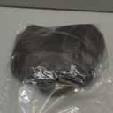 Lativ Brown Wig with Bangs Long Wavy Wig with Dark Roots for Women Curly Wavy Wig Synthetic Fiber Natural Looking Hair Replacement Wig for Daily Party Use 26 Inches