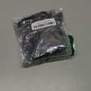 2 Pcs Bearded Dragon Lizard Hammock, Geckos Hammock, Breathable Mesh Reptile Hammock, Suitable for Iguanas, Anoles, Geckos, Snakes, Chameleon（Black）