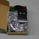 9PCS Secret Agent Costume Accessories Spy Outfit Set With Sunglasses, Neckties, Headphones Badges for Halloween Cosplay Party