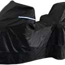 FENRIR Motorcycle Cover Waterproof Outdoor Storage Compatible 128"