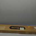 ROTHLEY 6.6 FT Industrial Handrails for Indoor Stairs: Modern Staircase Handrails Wall Mount Stair Handrail 1.6" Round Sturdy Pipe Hand Railings for Steps Matt Black Powder Coat Stairway Railing (6.6FT)