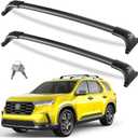 KINGGERI 300lbs Lockable Roof Rack Cross Bars Compatible with Honda Pilot 2023-2026 .Heavy Duty All Aluminum Crossbars Rooftop Cargo Basket Luggage Kayak Canoe Snowboard Bike