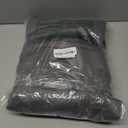 NICETOWN Light Reducing Curtain Panels Window Draperies - (Grey Color) 52x84 inch, 2 Pieces, Insulating Room Darkening Drapes for Bedroom