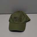 GEANBAYE American Flag Hats for Men Women Adjustable USA Baseball Cap Outdoor Hat Olive