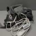 Heating Pad for Neck Shoulder and Back, Valentines Day Gifts for Her Him, Birthday Gift for Women Men Mom, Deeper Pain Relief,Large Weighted Heat Pad, ETL Certified, Gray (24"x33")