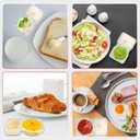 20 Sets Snack Containers, Snack Pack Containers with Lid, Double Compartment Condiment Container, Plastic Container for Sauce Salad Snacks Travel Take-out Food