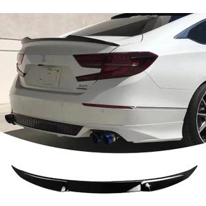 Rear Trunk Spoiler Wing Fit for Honda Accord 10th Gen 2018-2022 Hybrid/Sport/Touring/SE/LX Sedan Sport Style Decklid Lip Exterior Accessories