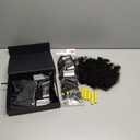 ASHINE Burmese Curly Bundles Human Hair Unprocessed Raw Burmese Curly Water Wave Human Hair 3 Bundles Natural Black 16 18 20 inch