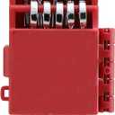 10 x Mini Wrench set, 10-Piece Small Combo Wrench set, Ignition Wrench, Micro&Lightweight, SAE Size: 5/32", 3/16", 13/64", 7/32", 15/64", 1/4", 9/32", 5/16", 3/8", 7/16", with Unique Wrench Organizer (Red)