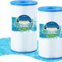 Savener® C-6430 Hot Tub Spa Filter Cartridge, Compatible with Watkins 31489, PWK30, FC-3915, P/N0969601, 71825, 73178, 73250, CX880XRE, C4000, C4020, C4025, C4030, C880E, 30 Sq. Ft, 2 Pack