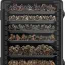 Miniatures Storage Case Miniatures Transport Case Aluminum Alloy Frame with Lock (Regular Size)