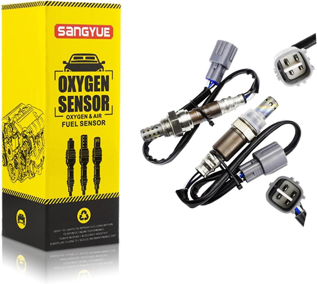 2PCS Oxygen O2 Sensor 1 & 2 (Only fit 2.5L Engine) for 2015-2021 Lexus NX300h; 2010-2011 Toyota Camry; 2009-2012 Toyota RAV4 Upstream + Downstream