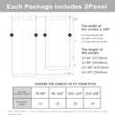 youleyar Sheer Outdoor Curtains for Patio Waterproof 2 Panels Linen Look Rod Pocket Indoor Grey Voile Curtain for Living Room, Bedroom, Porch, Pergola, Cabana, Gazebo(100x108 Inch, Grey)