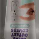 Clear Outlet Covers (50 Pack) Value Pack  Baby Safety Outlet Plug Covers  Durable & Steady  Child Proof Your Outlets Easily (Transparent)