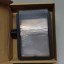 Manual Rotary Card Display Stand- Holds 18 Sleeved Cards in Clear PVC Pages, TOP Loading for Easy Swap360 Viewing Album for Trading, Sports, Game Card Collection (Black)