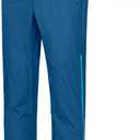 Little Donkey Andy Men's Rain Pants Waterproof Lightweight Overpants Windproof Outdoor Pants for Hiking, Golf, Fishing (Blue, XL)