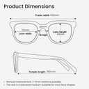 Computer Glasses for Women Men, Anti Eyestrain, Round Blue Light Glasses for TV Gaming Phone Reading, Clear Frame (Translucent Olive Green)