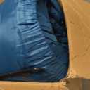 Coleman Brazos 20/30F Adult Cool-Weather Sleeping Bag with No-Snag Zipper & Stuff Sack, Machine Washable, Great for Camping, Traveling, Guests, & More, Pfas-free