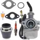 PZ19 Carburetor Compatible Chinese TaoTao 125cc 110cc 90cc 70cc 50cc 4 Stroke ATV Go Kart Pit Dirt Bike Quad Assembly
