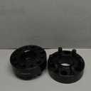 6550-6550H-E106 Black Set of 2 Hub Centric Wheel Adapter, 2 Pack