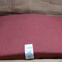Arden Outdoor Loveseat Cushion Set, 48 x 24, Water Repellent, Fade Resistant, Cushion Set for Couch, Bench, and Swing 48 x 24, Ruby Red Leala