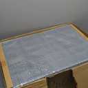 Upholstered Wall Mounted Headboard, Acoustic Panel, Peel and Stick Wall Padding, Black Towel Fabric, 12-Pack