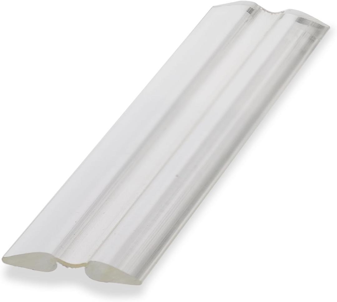 Source One Premium Clear Flexible Deluxe Acrylic Hinge (36 Inch)
