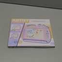 AiTuiTui Magnetic Drawing Board Toddler Toys for Girls Gifts, Erasable Sketch Writing Doodle Pad Travel Games for Kids in Car, Early Education Learning Skill Development Toys for Kids Toddlers (Purple)