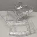 2 Set, 2 Tier Clear Organizer with Dividers for Cabinet, Shlef, Counter - MultiUse Slide-Out Storage Container - Kitchen, Pantry, Medicine Cupboard Bins, Bathroom, Vanity Makeup, Under Sink Organizing