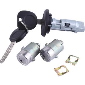 Superior Ignition Cylinder with Key 01-07 for Chevy Silverado 2500 2500 HD 3500 01-06 for GMC Sierra 1500 3500 01-07 for GMC Sierra 2500 HD 707835 706592 15298923 15298924 Ignition Key Switch