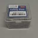ZIPCCI 2 inch Safety Pins, 200Pcs Large Safety Pins Heavy Duty, Steel Wire
