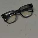 VISOONE Square Classic Blue Light Blocking Glasses with Non Prescription Anti Glare For Women and Men NOE