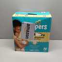 Pampers Swaddlers Diapers, Size 0 (up to 10 lbs), 140 Count, Absorbent, Keeps Baby Dry and Comfortable, Skin Safe Disposable Baby Diaper