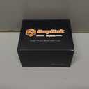 SUPLINK Stainless Steel Case&Nylon Band Compatible with Apple Watch Band 38mm 40mm 41mm 42mm 44mm 45mm 46mm 49mm,Rugged Metal Cover Adjustable Strap for iWatch Series 10 9 8 7 6 5 4 3 2 1 SE Ultra Men (Orange)