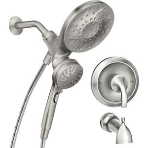 Moen 82304SRN Engage Magnetix Tub & Shower Trim Kit, Brushed Nickel