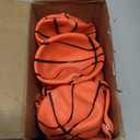 Civaner 20 Pcs Mini Soccer Basketball for Kids 4 Inch Inflatable Rubber Small Basketballs Gifts Toddlers Bouncy Toys Balls for Sports Beach Pool Theme Party Favor(Basketball Style)