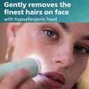 Philips Beauty Series 5000 Electric Shaver and Personal Groomer for Women, Cordless & Compact, Hypoallergenic Head, Gentle & Quick Hair Removal Easy Touch Ups, Mint Green, BRR474/00