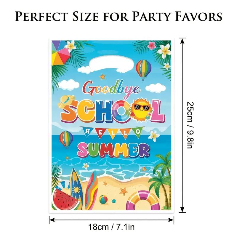 Summer Themed Plastic Goodie Bags