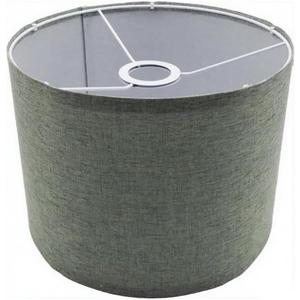 HEVSTIL Lampshades Natural Linen Lampshades 10.24" Bottom x 7.48" High, Easy Assembly Fabric Lampshades for Table Lamps Floor Lamps Easy Assembly Required,Gray, Grey