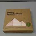 3-Pack Organic Baby Swaddle Sleep Sacks - Swaddles for Newborns, Infant 0-3 Months, Baby Girls, Boys, Soft & Snug Newborn Sleep Sack, Nursery Swaddling Blankets (Angelic)