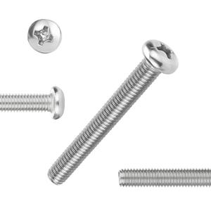 M6 x 18mm 8Pcs Hex Socket Head Cap Screw, 304 Stainless Steel, Chair Machine Screw for Spinning Chair