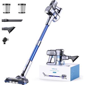 Lubluelu Cordless Stick Vacuum Cleaner, Lightweight 235W Brushless Motor, Rechargeable Battery, Self-Standing Design, Handheld for Carpet, Hard Floor, and Pet Hair