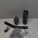 Car Vacuum Portable Cordless Handheld Vacuum Cleaner 4-in-1 Mini Cordless Vacuum with 2 Suction Modes and 16800pa Suction Power Blowing & Inflating 2 Modes Handheld Vacuum for Car, Desk, Keyboards (Black)