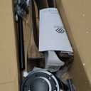 60" Ceiling Fans Without Light, Solid Wood Ceiling Fan No Light with Remote Control and DC Motor, Outdoor Ceiling Fan with 3 Blades, Outdoor fan for Patios - Deep Brown