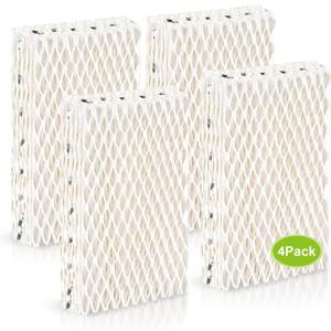 4 Pack WF813 Humidifier Filters Wick Replacement Compatible with ReliOn RCM-832 RCM-832N WF813 DH832 ProCare PCWF813 Equate EQWF813 EQ-2119-UL Duracraft DH-830 Cool Mist Humidifier Filters