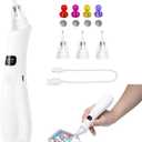 Cordless Electric Diamond Painting Pen Vacuum Diamond Art Pens No Wax Needed Diamond Painting Accessories Pen for DIY Art Beginners (White)