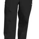 Cherokee Scrub for Men Fly Front Cargo Pant with 7 Pocket, Durable, Fade Resistant Fabric - 4000 (XX-Large Big, Black)