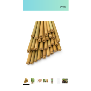 LJAAJSUV 20 Pcs - 18 inches Plant Stakes Natural Garden Bamboo Sticks for Indoor and Outdoor Plants, Plant Support Stakes for Tomatoes, Beans, Potted Plants. 2 Pack