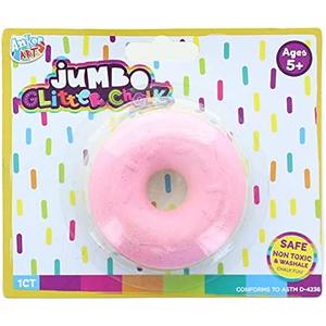 Anker Play Jumbo Shaped Glitter Sidewalk Chalk | Donut